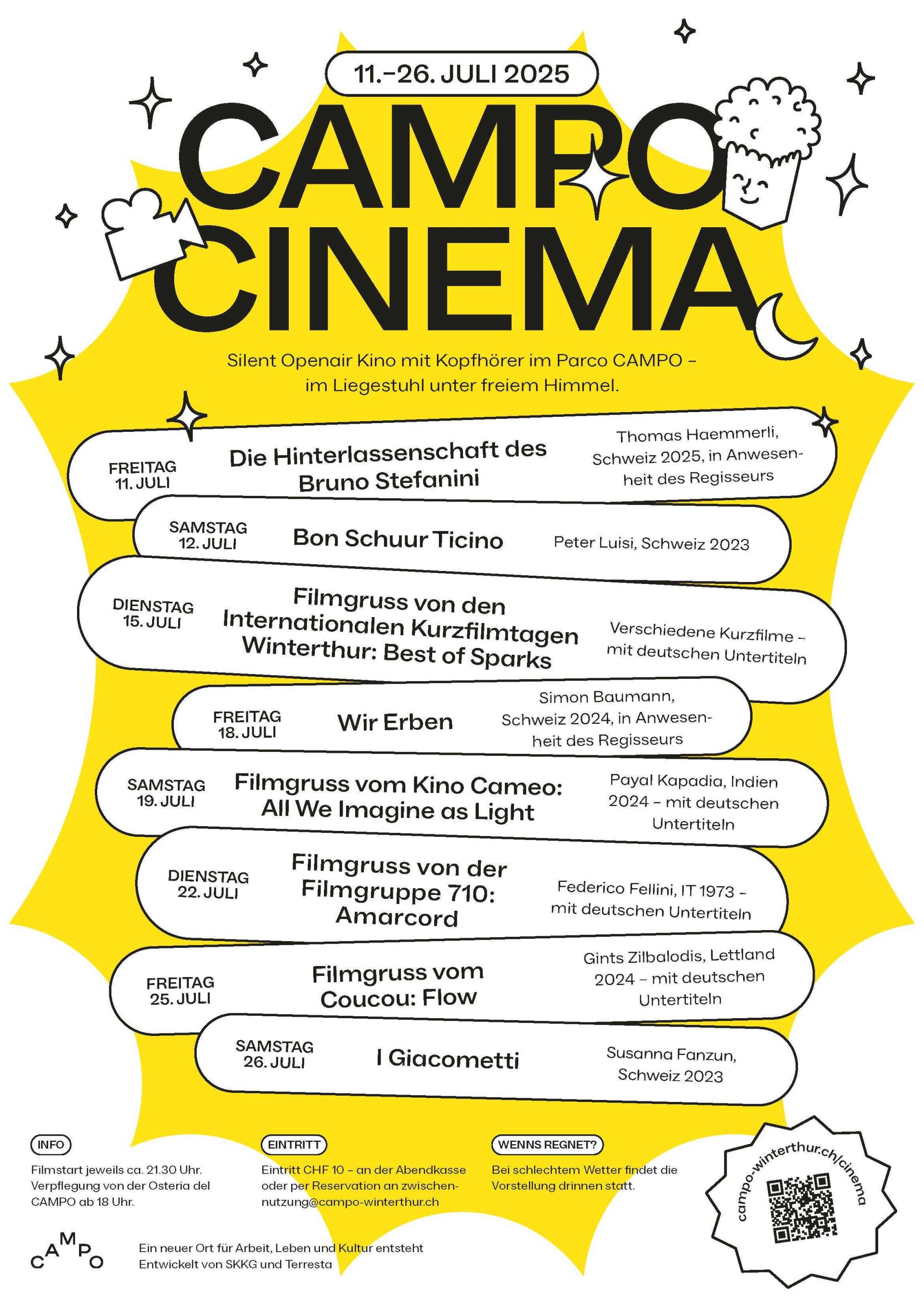 Plakat CAMPO Cinema